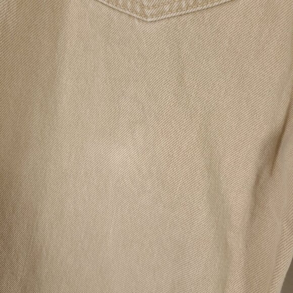Vintage Y2K Tan Classic Fit Tapered Leg Jeans - Picture 3 of 10